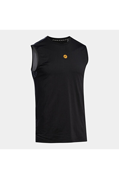 Joma Αμάνικο Αθλητικό Μαύρο T-Shirt 104822.100