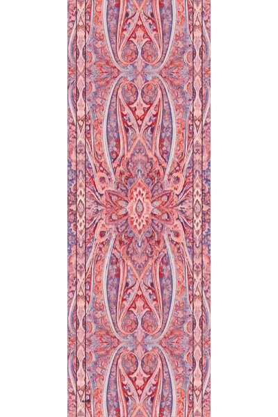 Aida Scarfs Velora rose silk crepe shawl