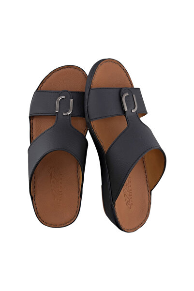 Cirino ( NOB-4700 ) Handmade Arabic Boy's Slippers | Arabic Sandals For Boys ...
