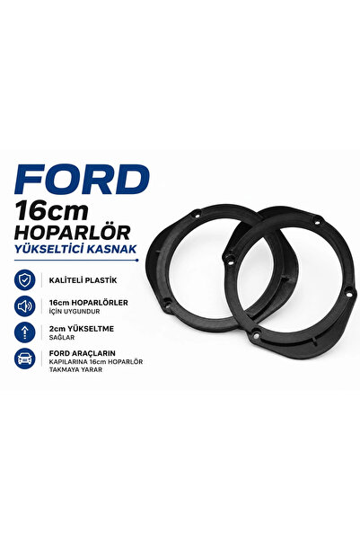 YSN SOUNDS Ford Hoparlör Yükseltici Kasnak 16CM - Ford 5x7" Hoparlör Yerine 1...