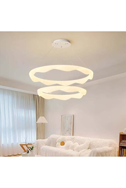 OEM Candelabru LED suspendat cu telecomandă, AMADEO 90W, Rece/Neutru/Cald, Re...
