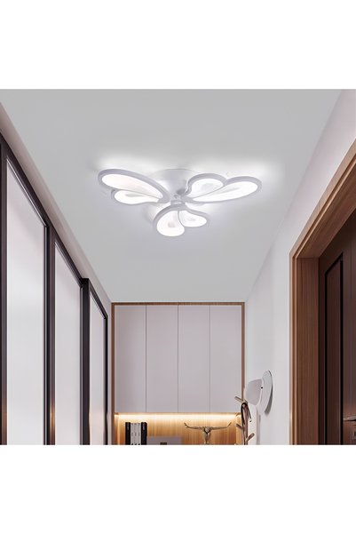 OEM LED Chandelier with Remote Control BLOSSOM, 43W, 3 Petals, Cold/Warm/Neut...