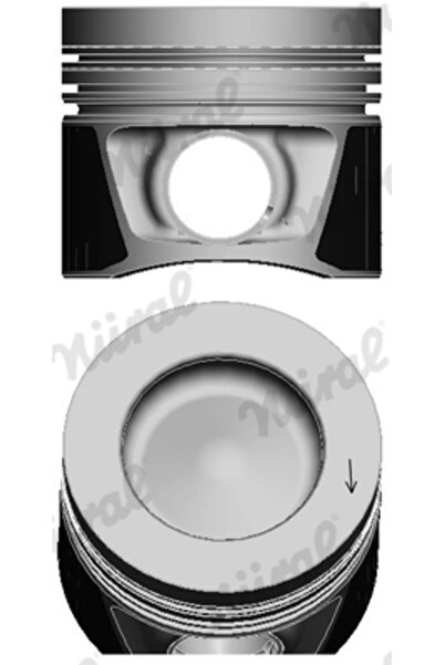 NÜRAL Piston 87-432307-10 Audi A1/A3/A4 B8/A5/A6 C7/Q3/Q5/Tt Seat Alhambra/Al...