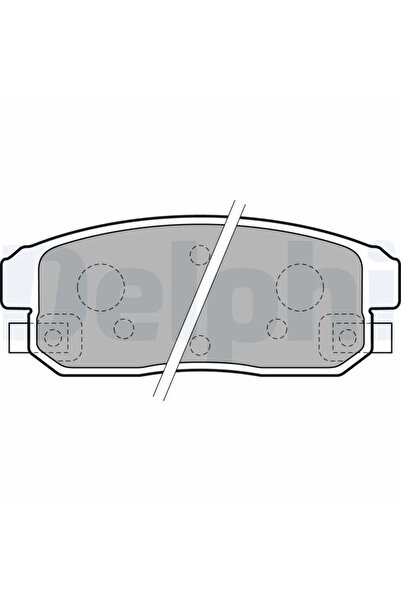 DELPHİ Set Placute Frana Frana Disc Infiniti I35 Limuzina Mazda Rx-8 1997-2012
