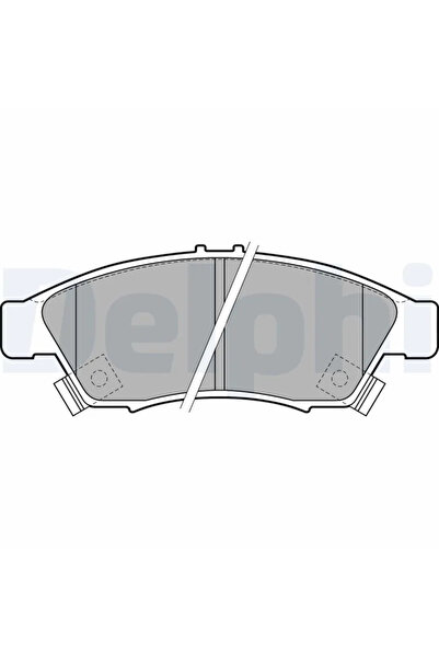 DELPHİ Set Placute Frana Frana Disc Suzuki Liana 2001-2007