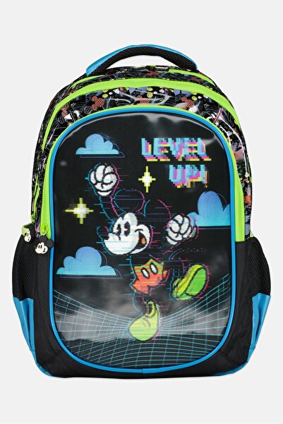 Disney Kids Boy Mickey Mouse Backpack, Multicolor