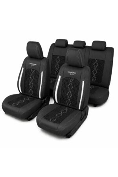 CarGuard Καλύμματα καθισμάτων αυτοκινήτου Premium 5 θέσεων, Πολυτελή, διάτρητ...