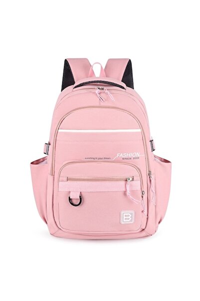 OEM Rucsac școlar, 31x15x46cm, 6518, Roz
