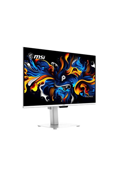 MSI PRO MAX 271UPXW12G 27'' 0.03ms (GtG) 120Hz (2xHDMI+DisplayPort+2xType-C) FreeSync Premium Pro, G-SYNC 4K UHD (3840 x 2160) QD-OLED Monitör