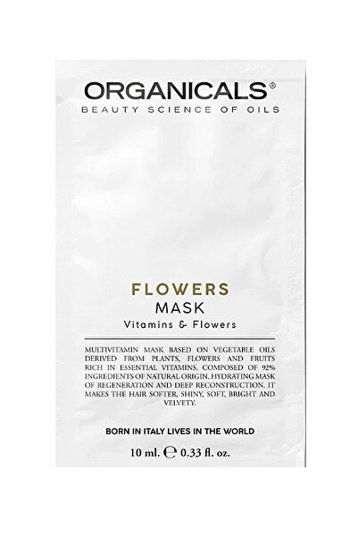 Organicals FLOWERS Mask Vitamins&Flower; mască multivitaminică 10 ml