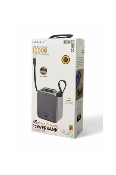 Fulltech Aura Akse 10000 mAh 35W Hızlı Şarj Powerbank