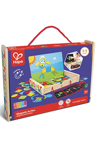 Hape Jucarie din lemn Cutie cu arta magnetica