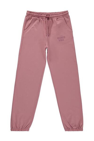 Civil Girls Basic 10-13 Years Old Sweatpants - Pink