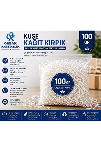 Orbak Kağıt حشوة ورقية مغلفة 100 جرام |   صناديق الهدايا والتغليف والتزيين