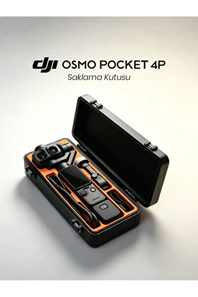 DJI Osmo Pocket 4P Uyumlu Sert Koruma ve Taşıma Kutusu ⭐