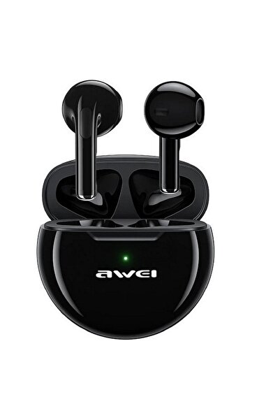 AWEI Ασύρματα Ακουστικά Bluetooth 5.0 T17 Μαύρα Ασύρματα Αθλητικά Ακουστικά T...