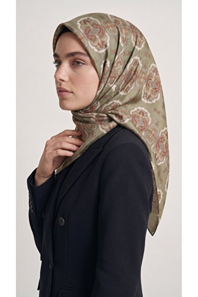 Levidor Marvella Ethnic Pattern Cotton Silk Scarf