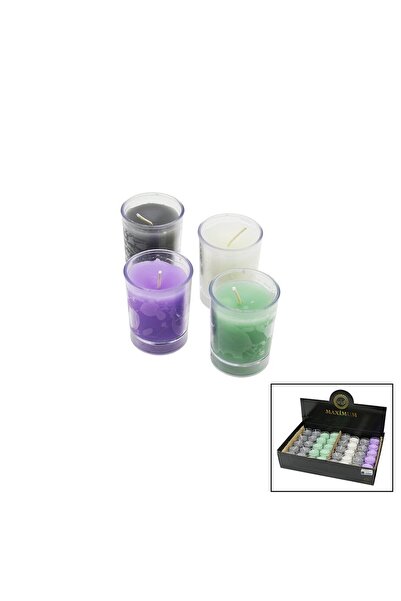 Epilons Mini Cup Candle - Transparent Mica - Colorful - Scented
