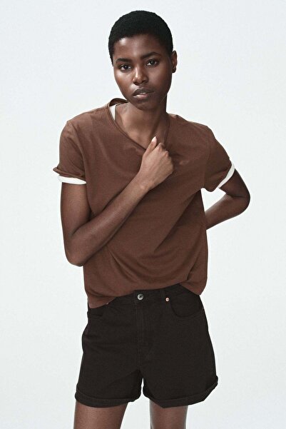 H&M Roll-edge T-shirt