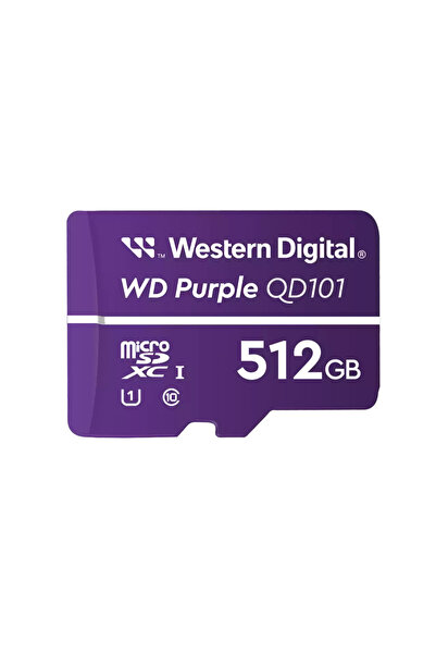 WESTERN DIGITAL Card de memorie microSDXC UHS-I U1 de 512GB, Mov, Ultra Rezis...