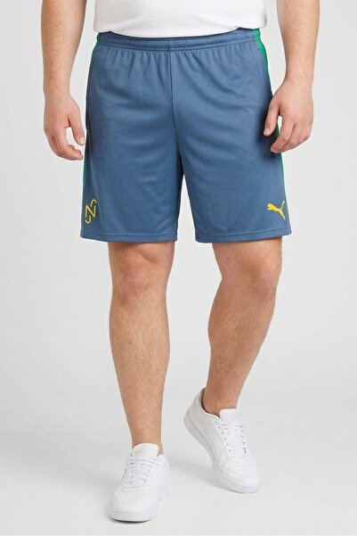 Puma Men Sportswear Fit Brand Logo Training Shorts, Sage Blue