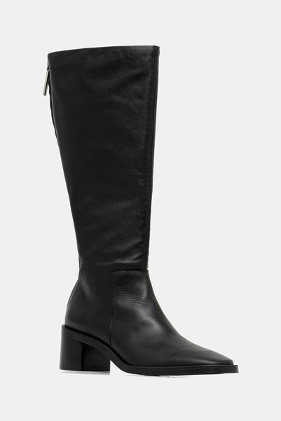 Calvin Klein Ck Hw0hw02812 Block Heel Knee Lth Kadın Bot