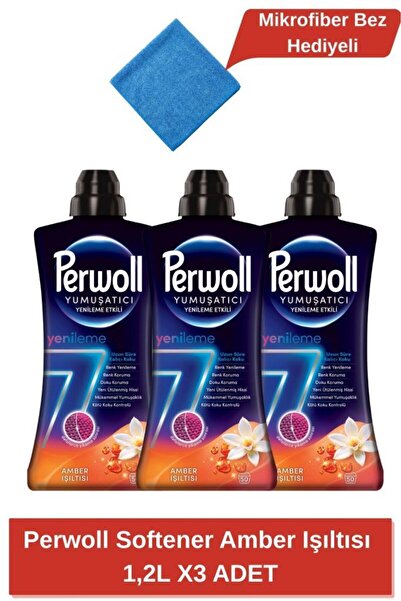 Perwoll Softener Amber Işıltısı 1.2L X3 ADET