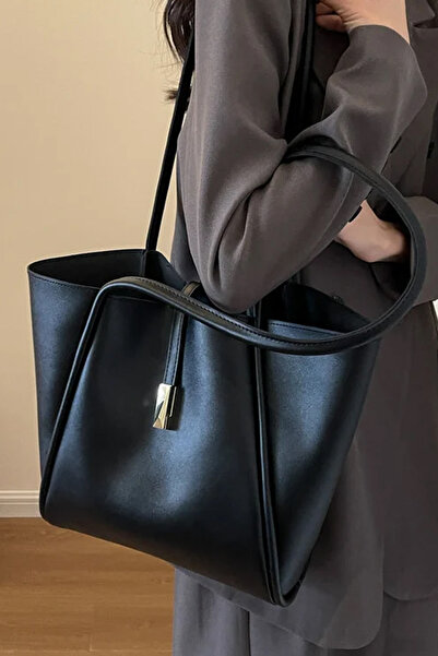 HONEY BAG Costa Zipper Detailed Hand and Shoulder Bag