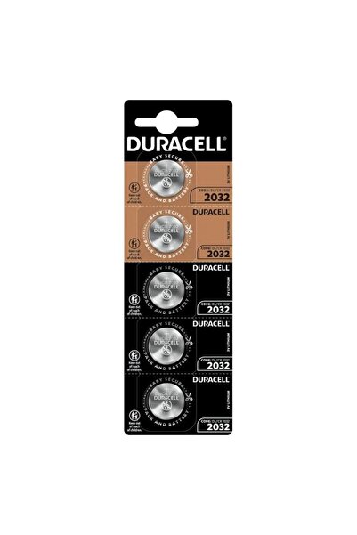 Duracell CR2032 5 τεμάχια μπαταρίες λιθίου