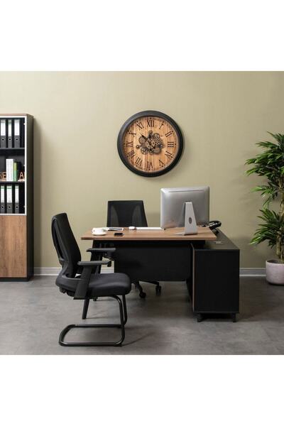 Midas Furniture ROLLIN OFFICE DESK 140 CM + SIDE RETURN
