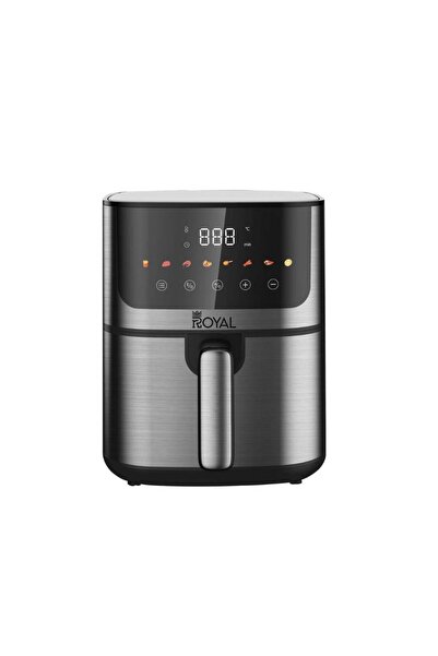 ROY Royal Air Fryer, 1400W, 4.7L Capacity, Electric Control, Adjustable Tempe...