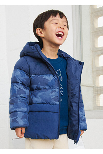 MAYORAL Boy's Hooded Quilted Coat 4403