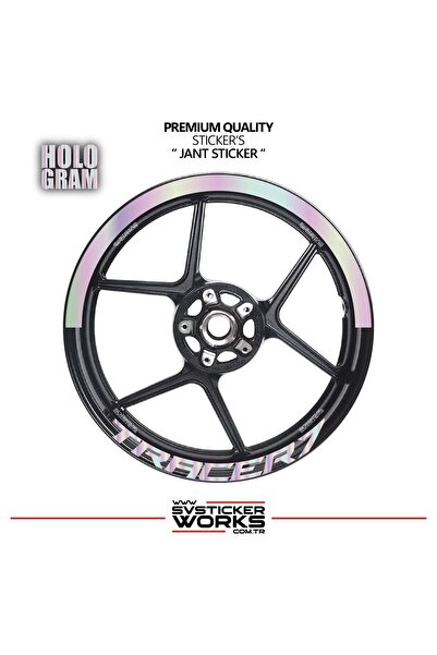 ARONA Yamaha Tracer 7 Wheel Rim Strip – Half Rim Covering & Tracer 7 Letterin...