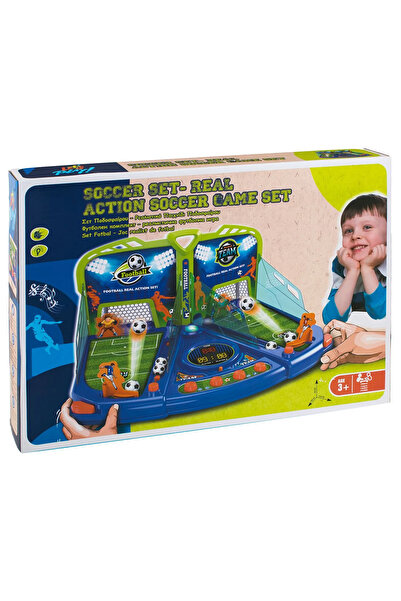 Generic Brand Joc Electronic Fotbal Big Shot, Ecran pentru Scor, Lumini si Su...