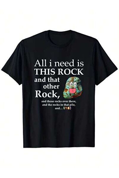 29CUN Funny Geology Rockhound T-Shirt - "All I Need Is This ROCK" Graphic Tee...