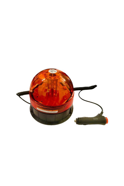OEM Φάρος Μαγνητικός Αυτοκινήτου LED 9-30V Αδιάβροχος - Πορτοκαλί - ΟΕΜ