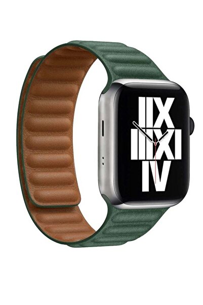 Generic Leather Magnetic Replacement Strap Adjustable Wristbands Compatible w...