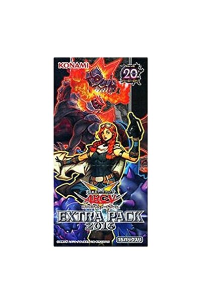 KONAMI Yu-Gi-Oh! EP16 Pachet Suplimentar 2016 Cutie Booster (Japoneză)