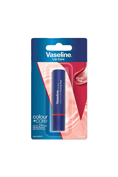 Vaseline Colour Care Renkli Dudak Bakım Kremi Kissing Red 3 gr