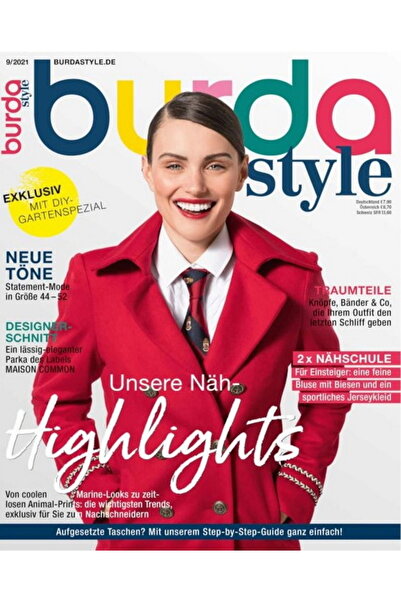 Burda Style Revista Septembrie 2021, 9/2021