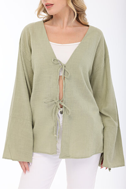 blayn jeans Blayn Women's Linen Kimono – Oversized Comfortable Fit Summer Lon...