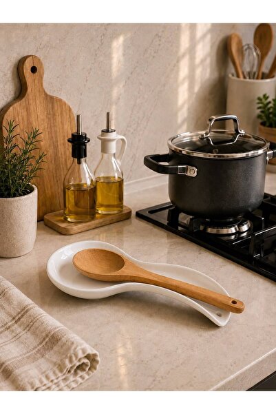 Vivart Countertop Scoop Mat - White