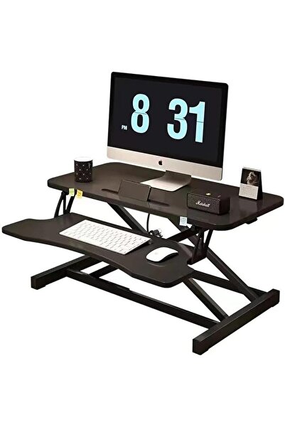 GENERAL Wepaint Ergonomic Standing Desk Converter, 32 inch Sit Stand Desk Ris...