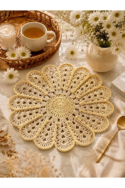 DNA MODA Papatya Hand-Knitted Paper Thread Supla – Bohemian American Service ...