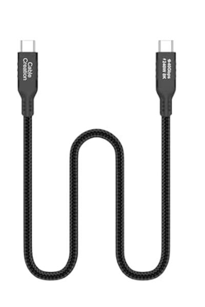 GENERAL CableCreation USB 4 Gen 3 Braided 1Feet,USBC to Monitor Cable 8K/5K@6...