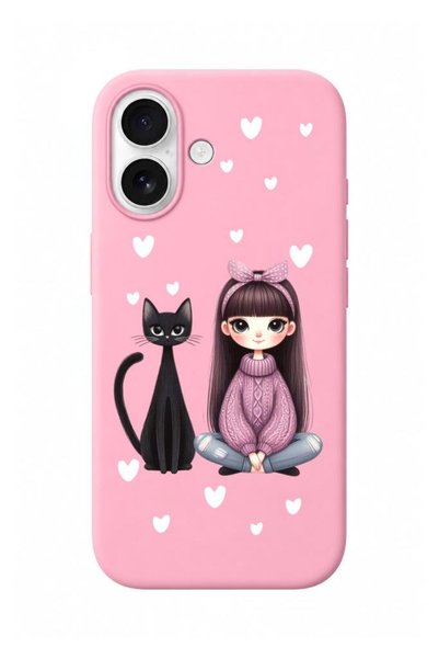 3GEN CASE iPhone 17 Uyumlu Nova Desenler Serisi İçi Kadifeli Renkli Lansman K...