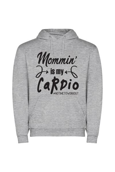 iLovePrints Colorful Fitness Journey: Momni's 5K Heart Φούτερ με κουκούλα σε ...