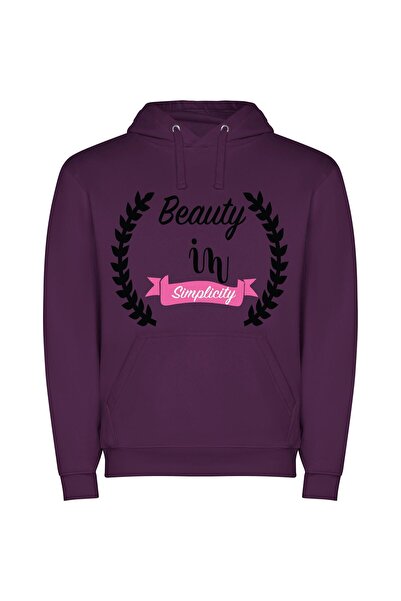 iLovePrints Enchanting Wreath: Simplicity Inspired Φούτερ με κουκούλα σε χρώμ...