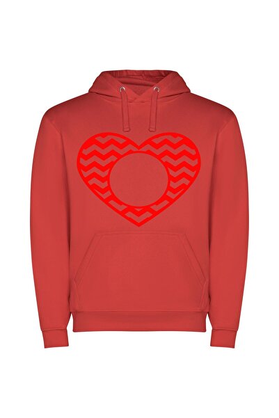 iLovePrints Heartscape: Adobe Illustrator Elegance Φούτερ με κουκούλα σε χρώμ...