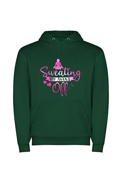 iLovePrints Sweat Mystique Unleashed Φούτερ με κουκούλα σε χρώμα Πράσινο